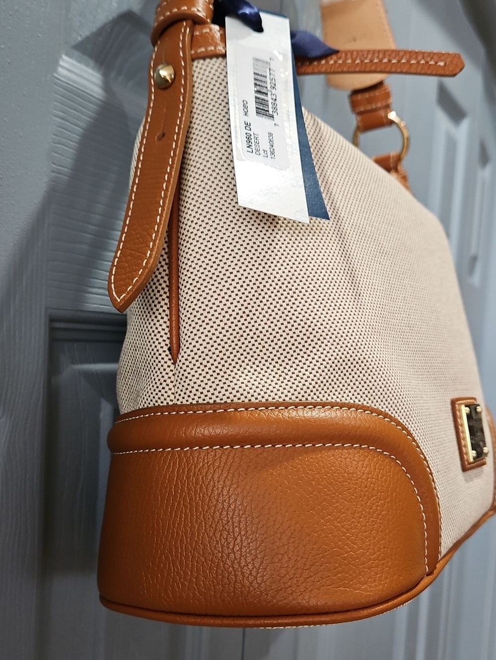 Dooney & Bourke Desert Canvas Hobo  Bag - NWT - Picture 4 of 16